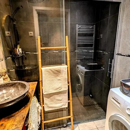 Panoramic Sea View With Private Parking And Ac Ницца