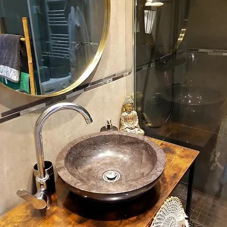 דירה Panoramic Sea View With Private Parking And Ac